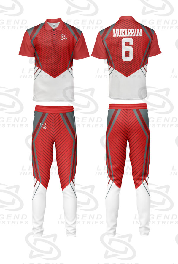 Custom cricket uniform set | Legend Industries