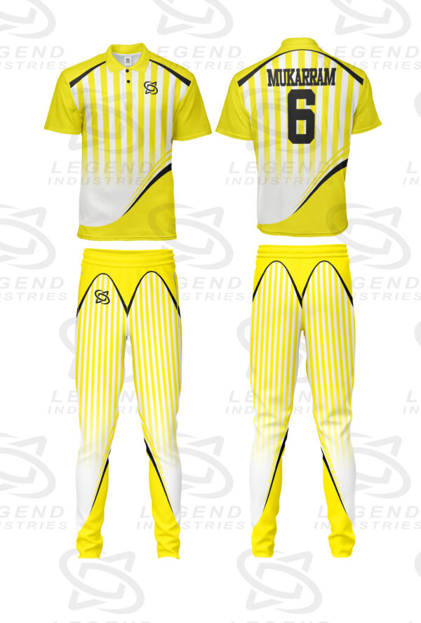 Custom cricket uniform set | Legend Industries