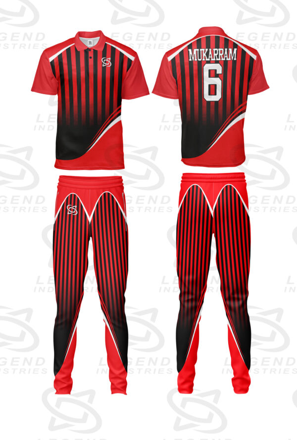 Custom cricket uniform set | Legend Industries