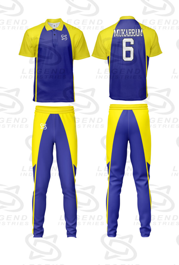 Custom cricket uniform set | Legend Industries