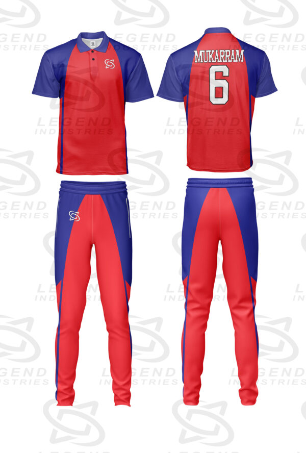Custom cricket uniform set | Legend Industries