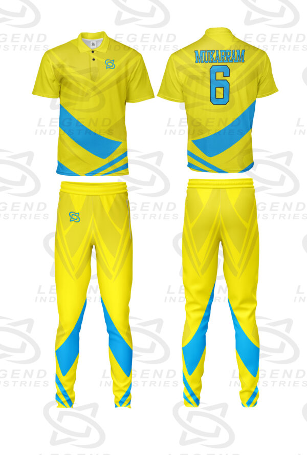 Custom cricket uniform set | Legend Industries
