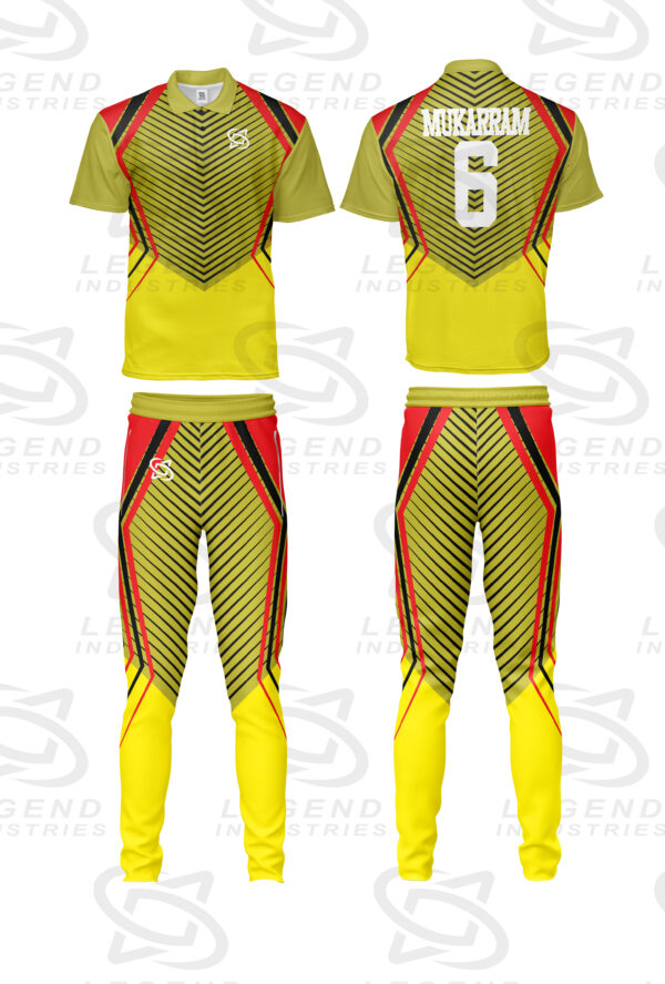 Custom cricket uniform set | Legend Industries