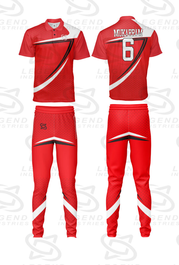 Custom cricket uniform set | Legend Industries