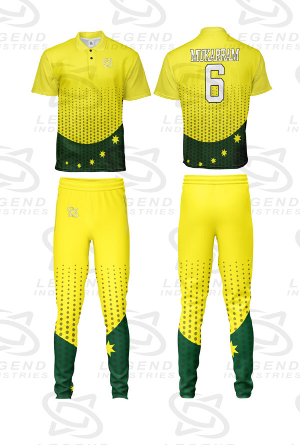Custom cricket uniform set | Legend Industries