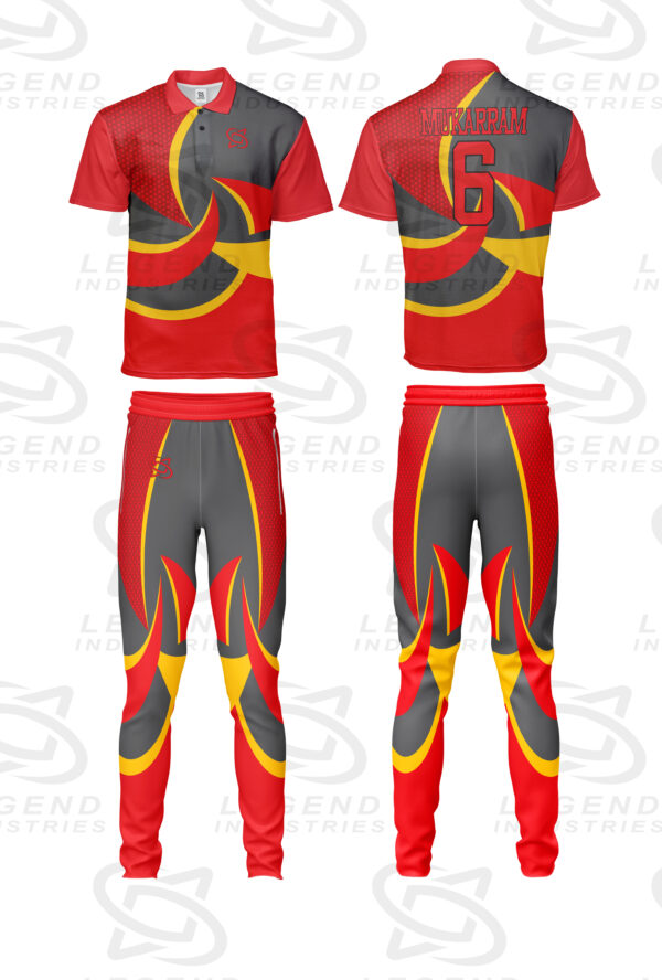 Custom cricket uniform set | Legend Industries
